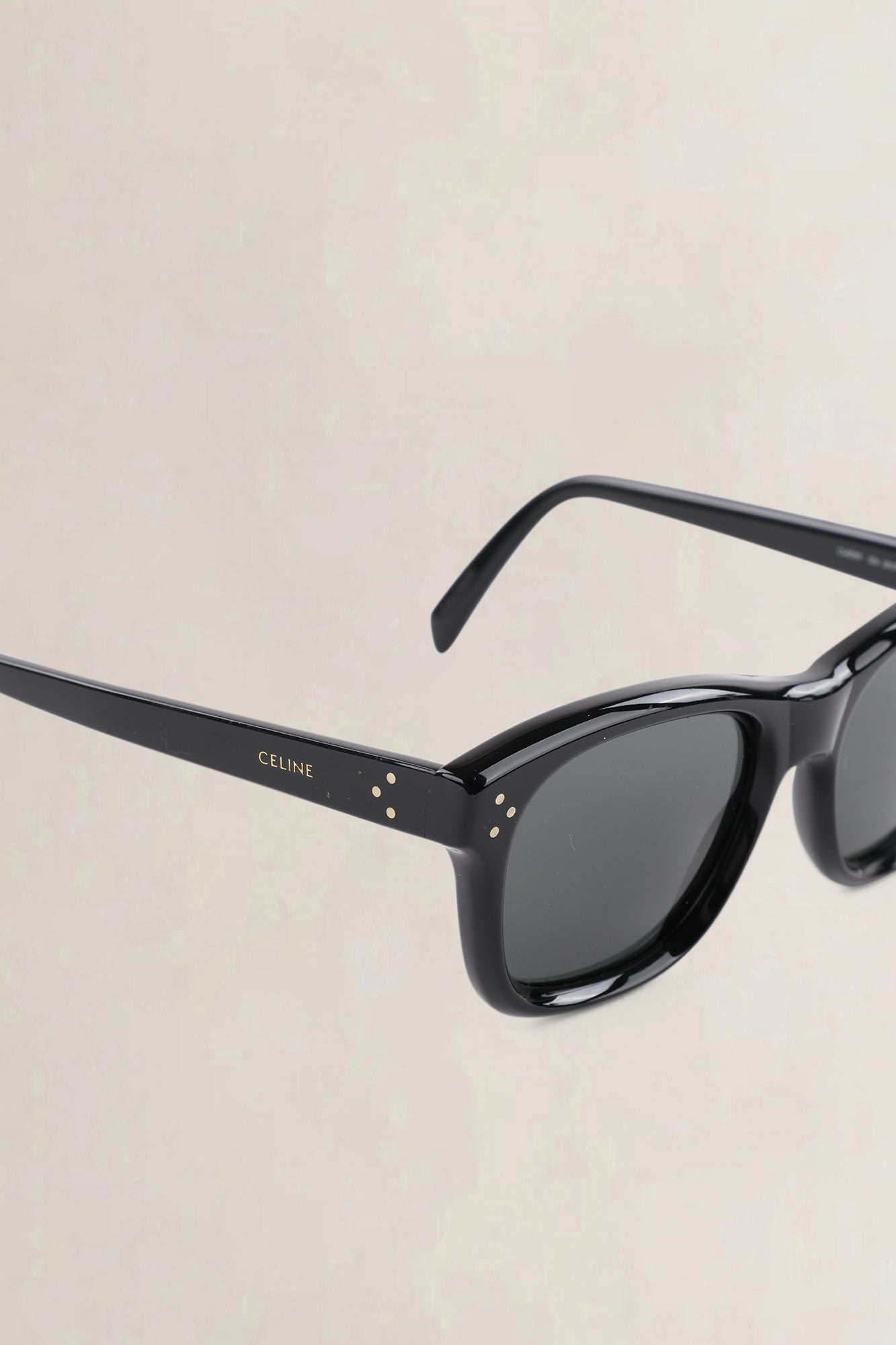 Celine Black Wayfarer Sunglasses