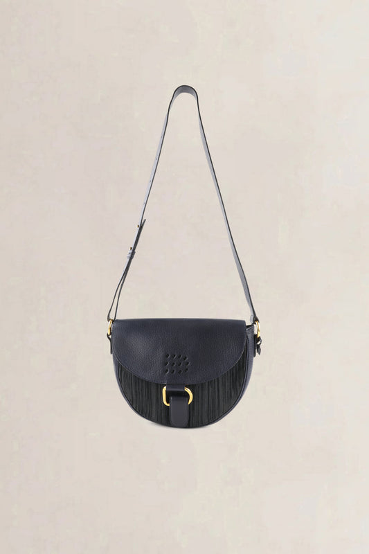 Delvaux Toile de Cuir dark blue — vintage