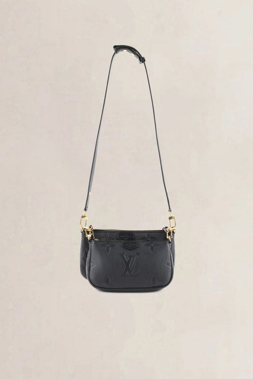 Louis Vuitton Black Multi Pochette Crossbody Bag