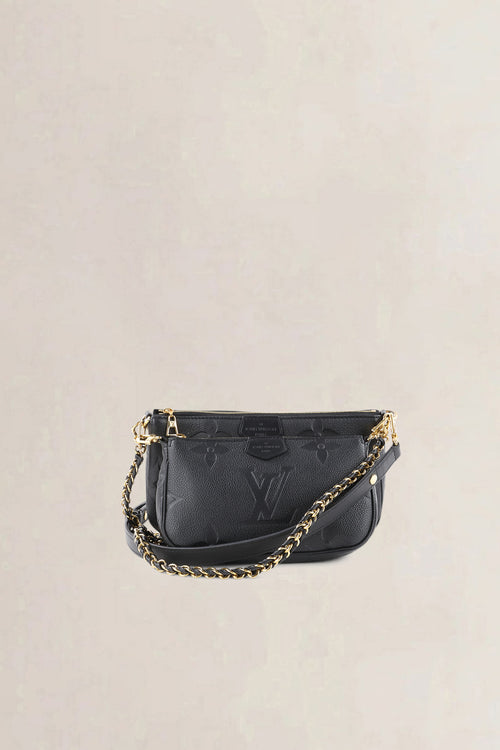 Louis Vuitton Black Multi Pochette Crossbody Bag