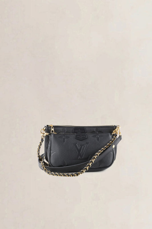 Louis Vuitton Multi Pochette black — preloved