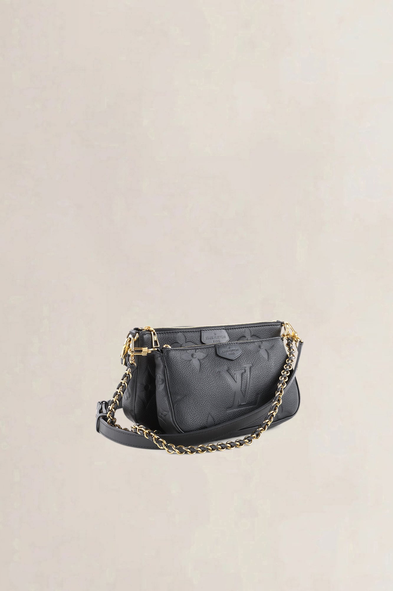 Louis Vuitton Black Multi Pochette Crossbody Bag
