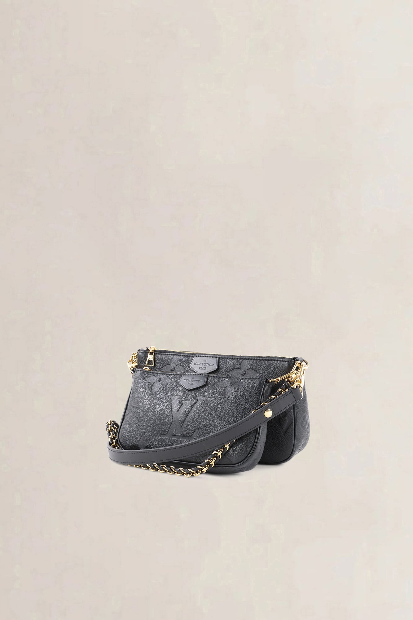 Louis Vuitton Black Multi Pochette Crossbody Bag