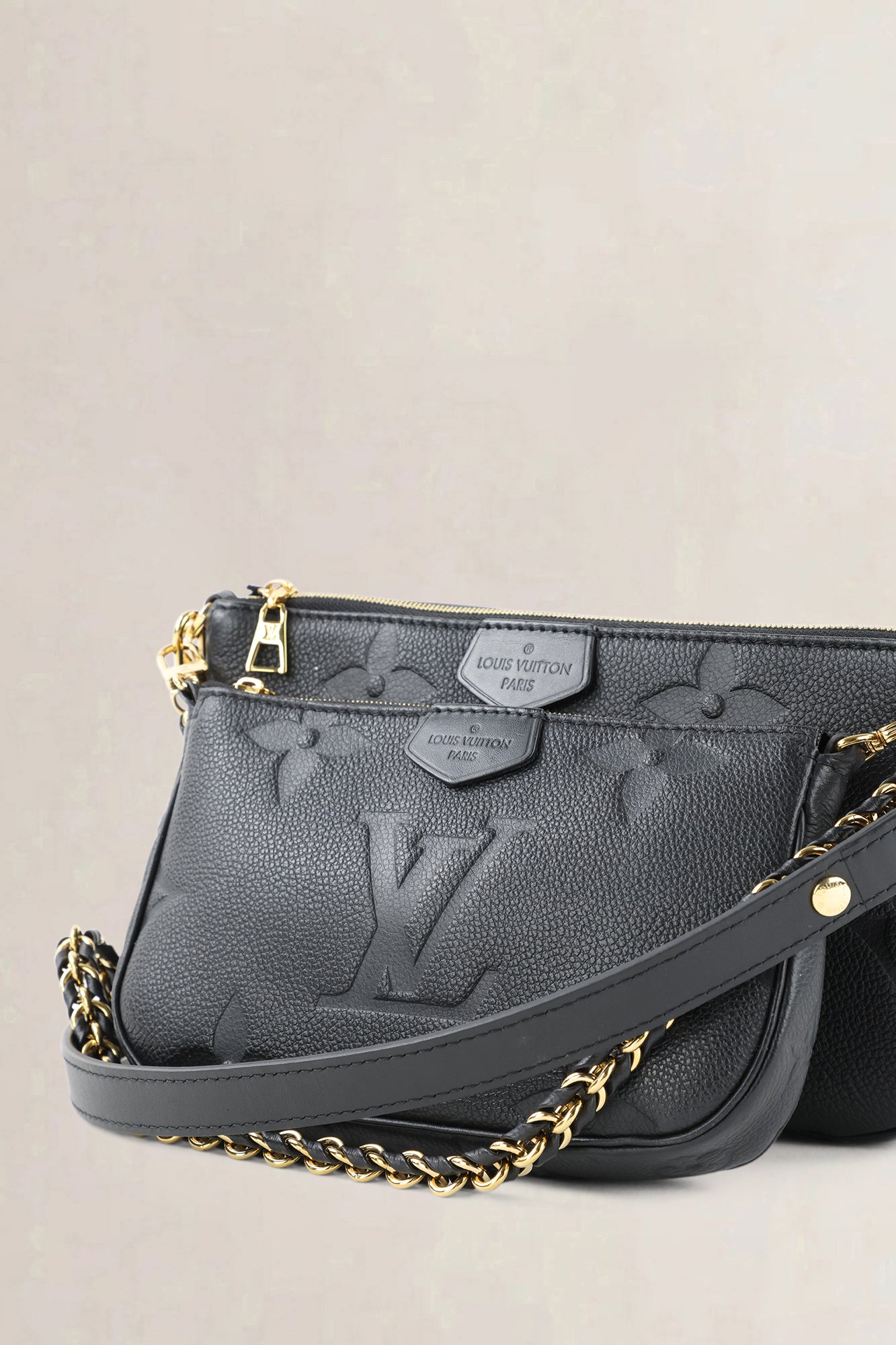 Louis Vuitton Black Multi Pochette Crossbody Bag