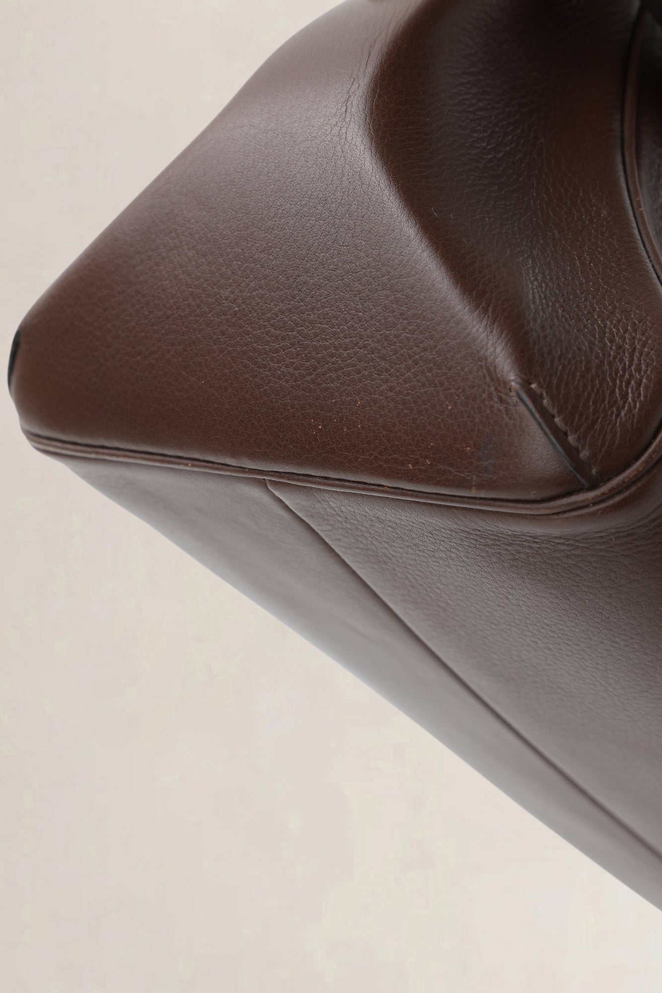 Delvaux Dark Brown Jumping Calf Tempête Épaule Shoulder Bag