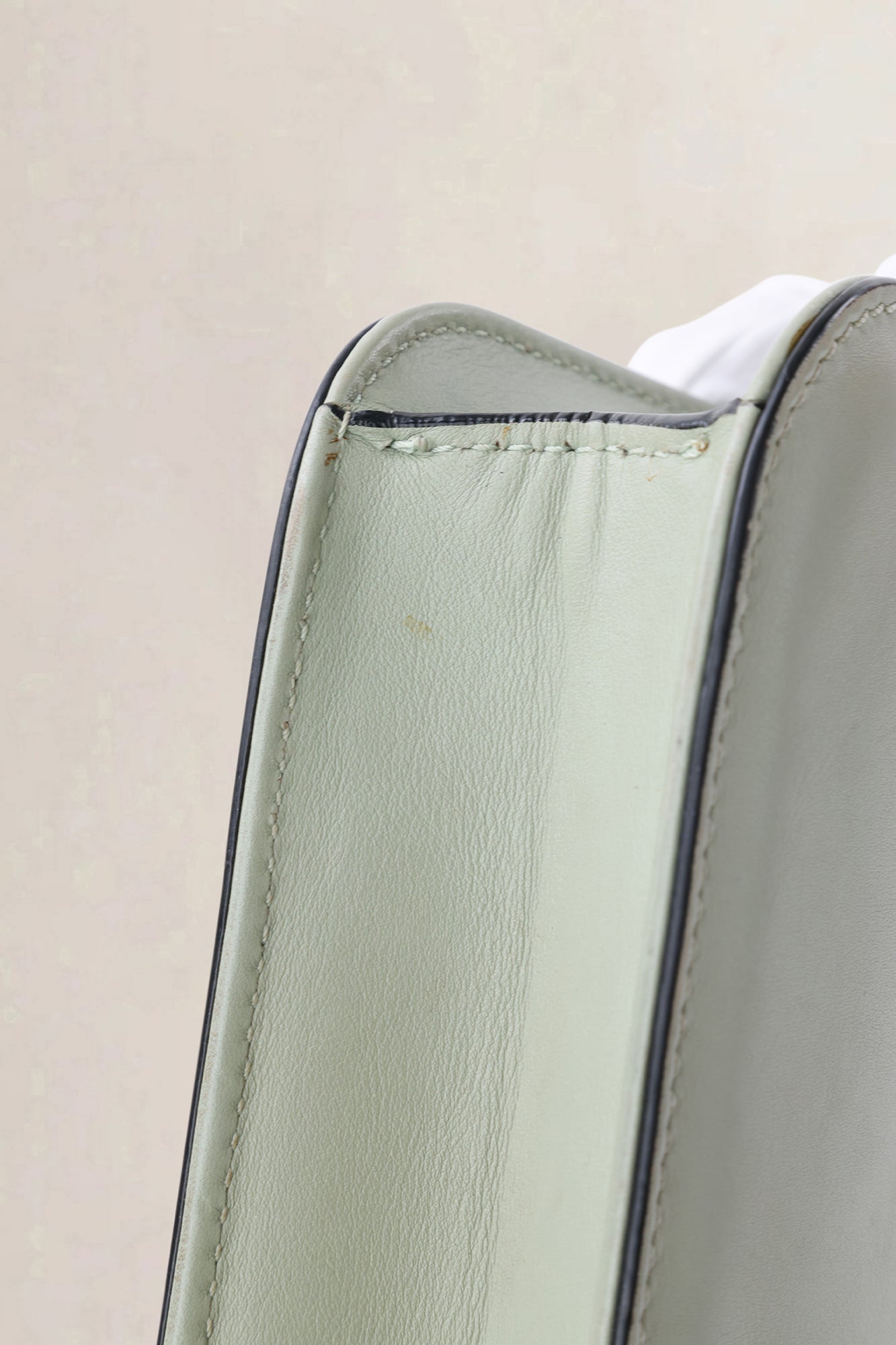 Valentino Garavani Sage Green Small Rockstud Glam Lock Crossbody Bag