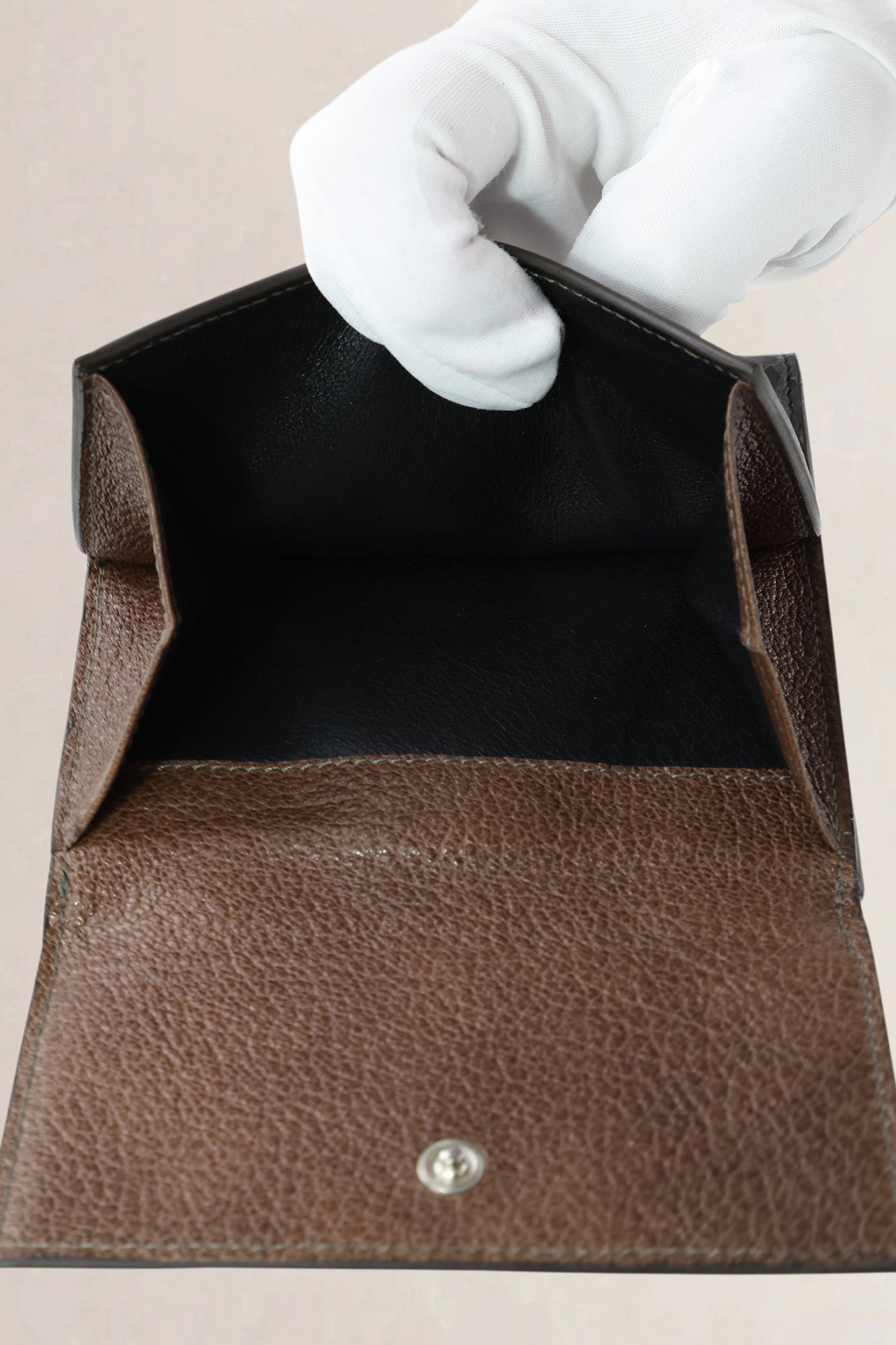 Bottega Veneta Grey Lizard Wallet