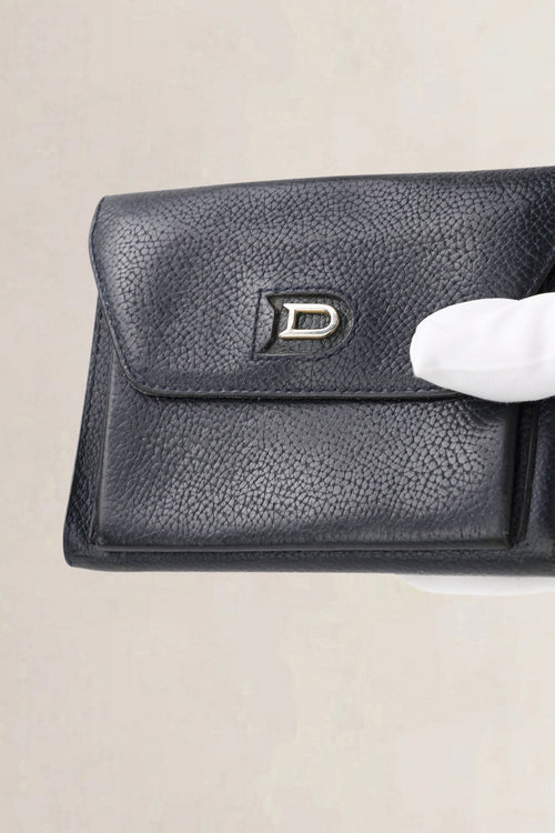 Delvaux Dark Blue Wallet