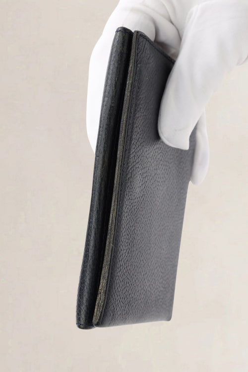 Delvaux Dark Blue Wallet