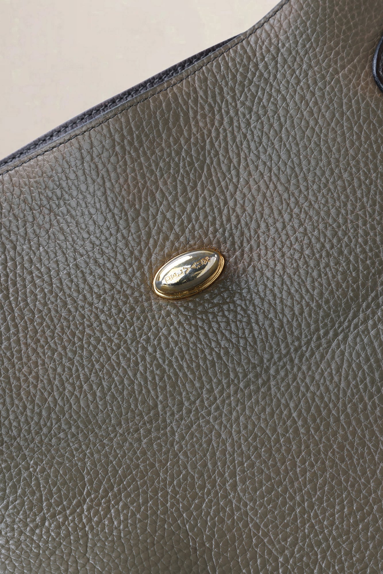 Delvaux Khaki Green Vintage Crossbody Bag