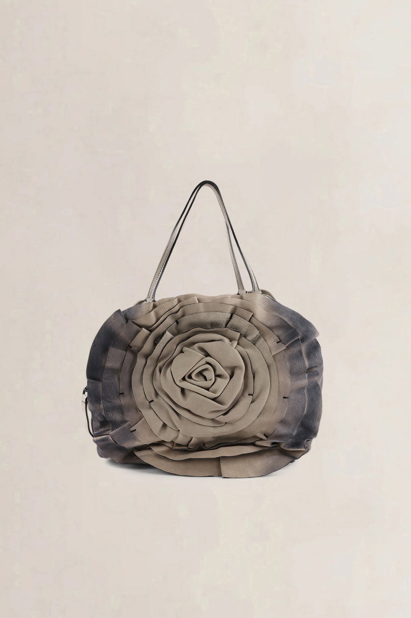 Valentino Garavani Grey Floral Crossbody Bag