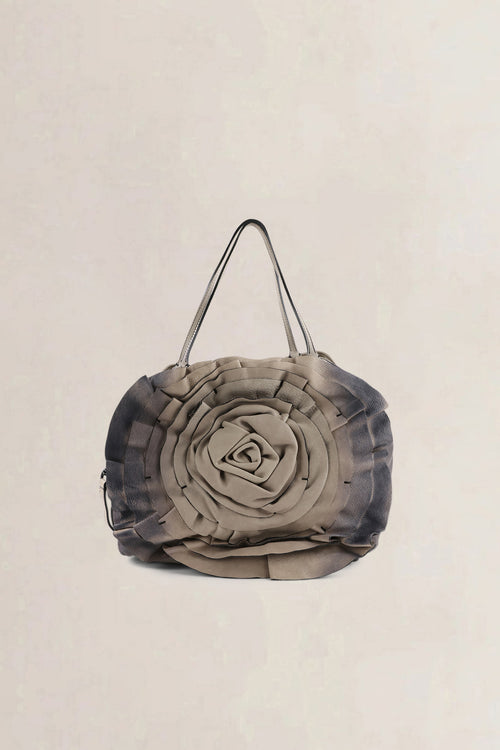 Valentino Garavani Grey Floral Crossbody Bag