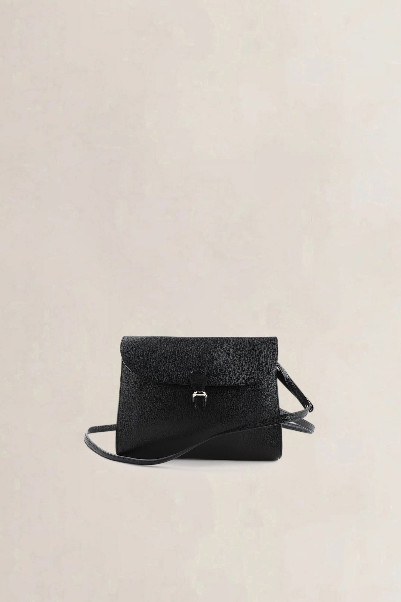Delvaux Black Leather Crossbody Bag