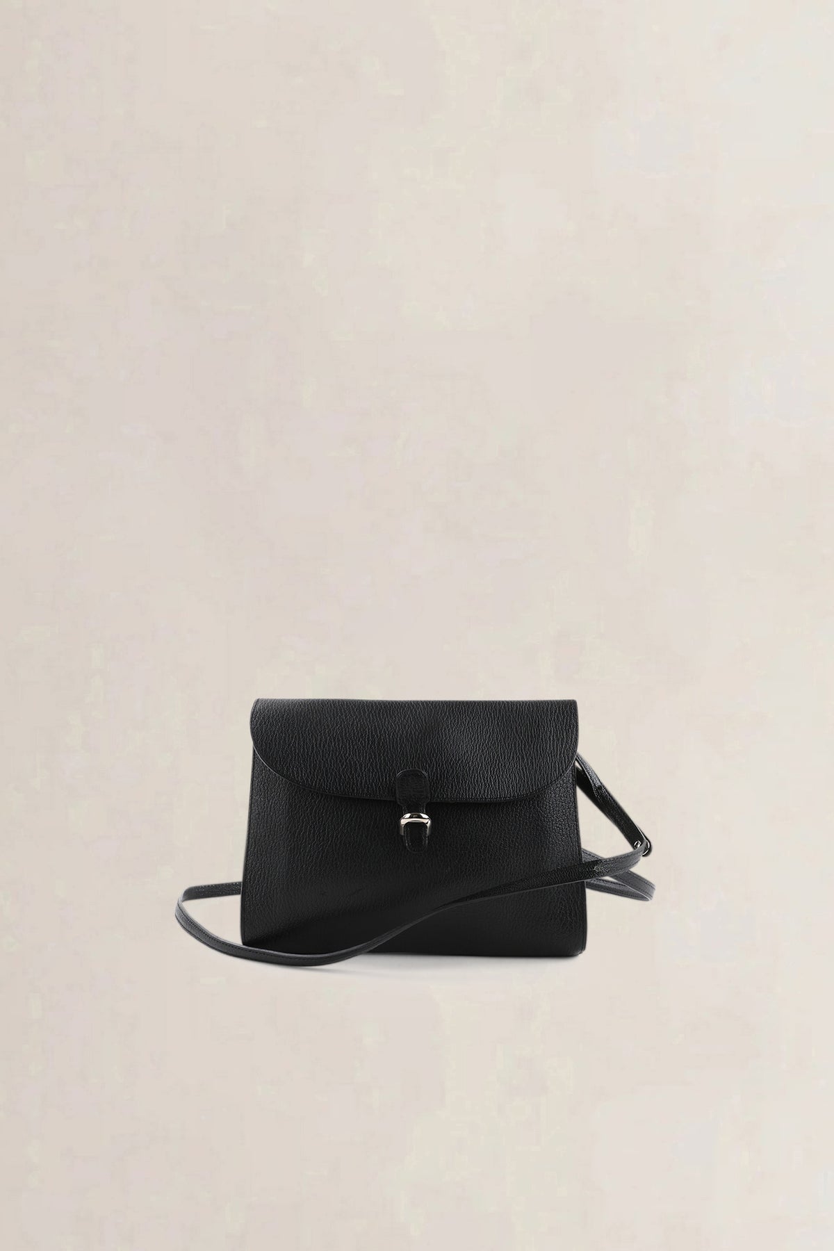 Delvaux Black Leather Crossbody Bag