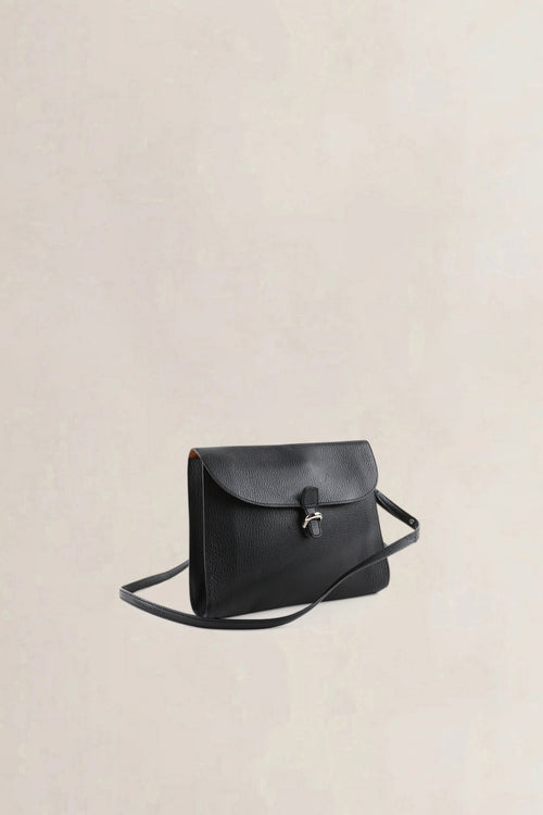 Delvaux Black Leather Crossbody Bag