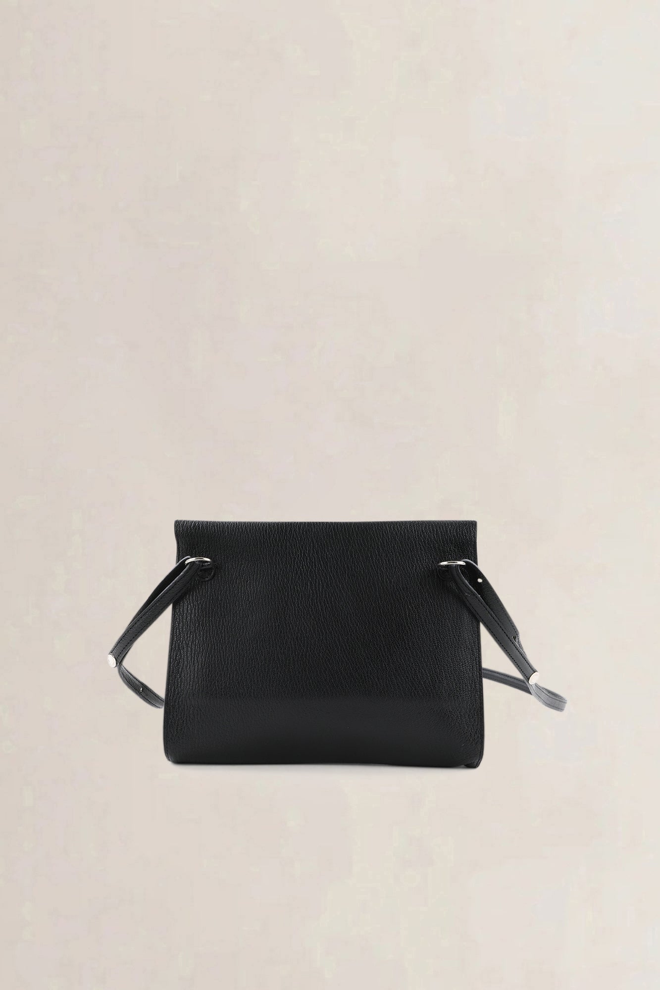 Delvaux Black Leather Crossbody Bag