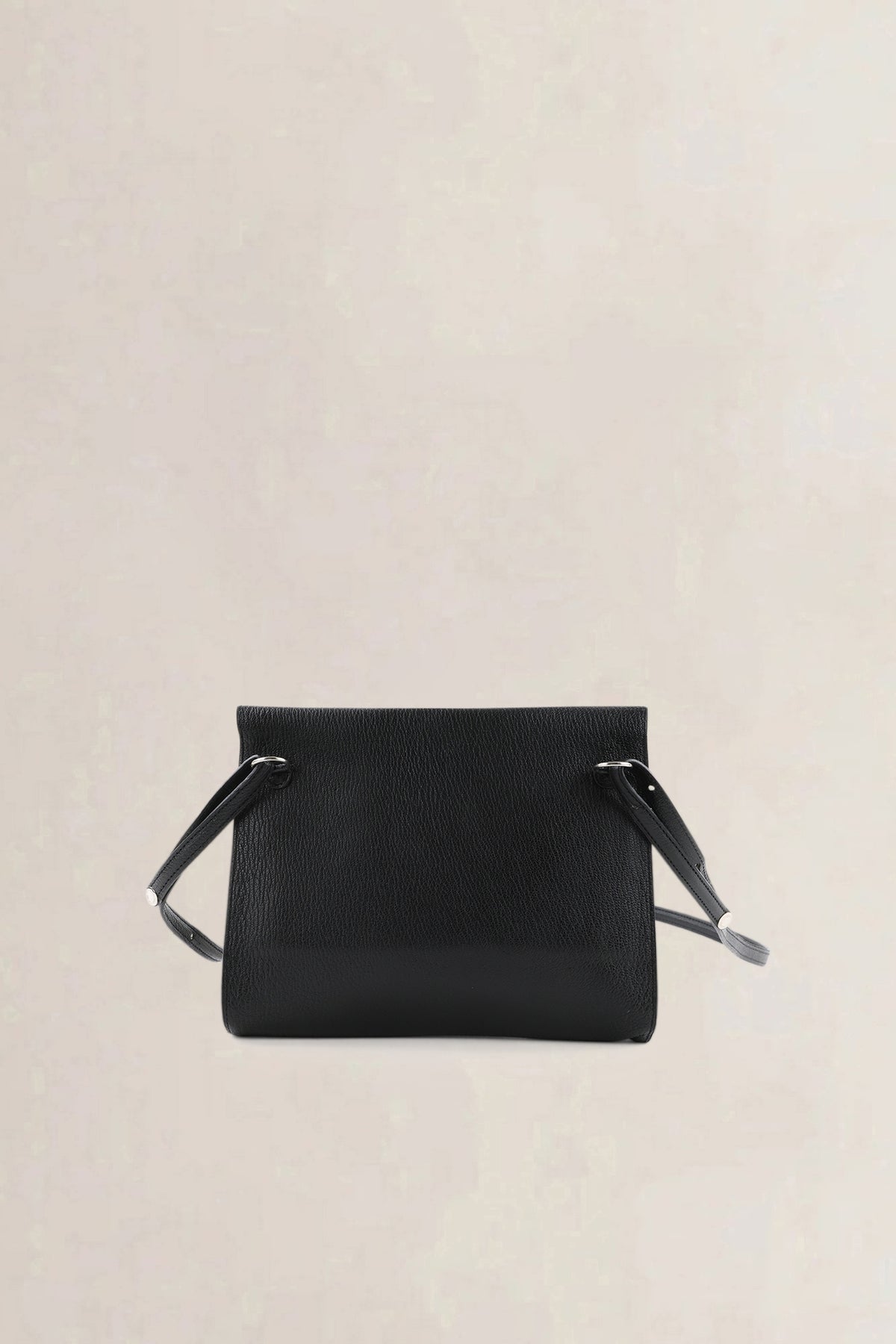 Delvaux Black Leather Crossbody Bag