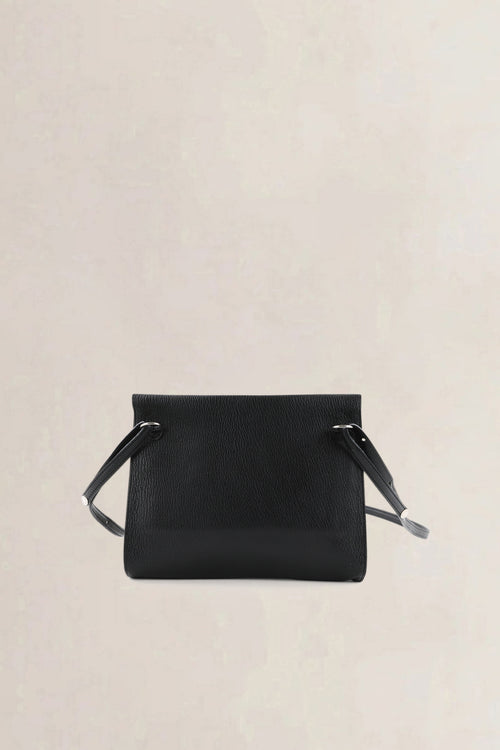 Delvaux Black Leather Crossbody Bag