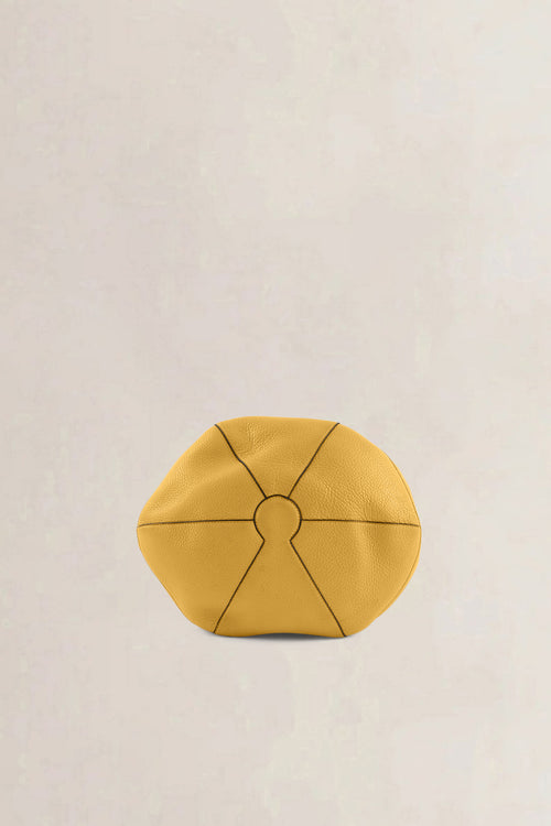 Delvaux Yellow L'Olivier Shoulder Bag