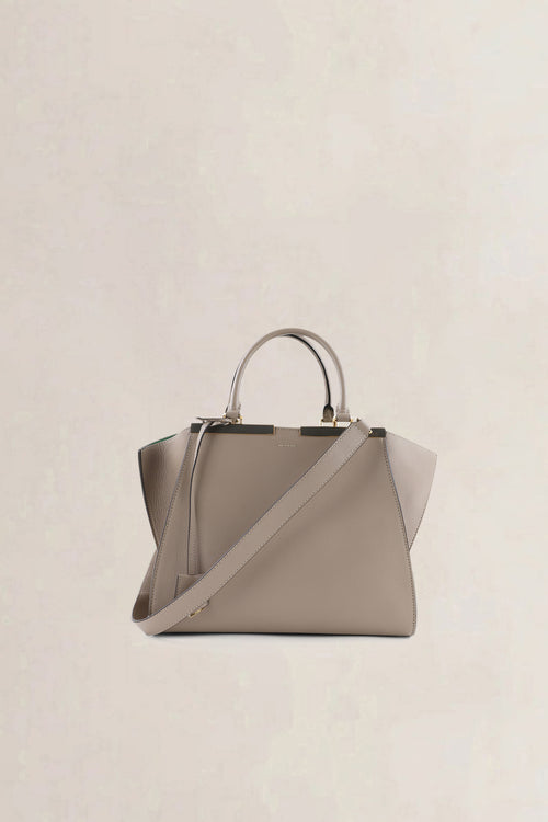 Fendi Taupe 3Jours Petite Crossbody Bag