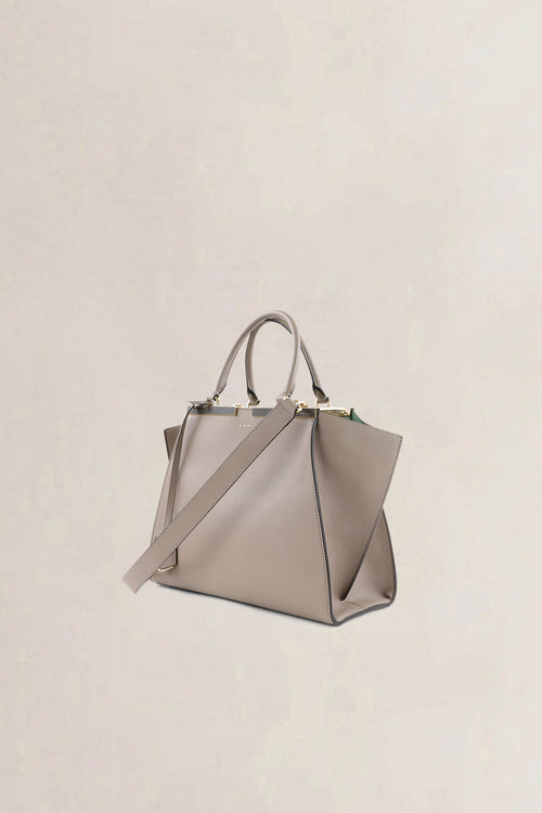 Fendi Taupe 3Jours Petite Crossbody Bag