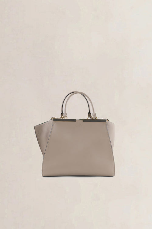 Fendi Taupe 3Jours Petite Crossbody Bag