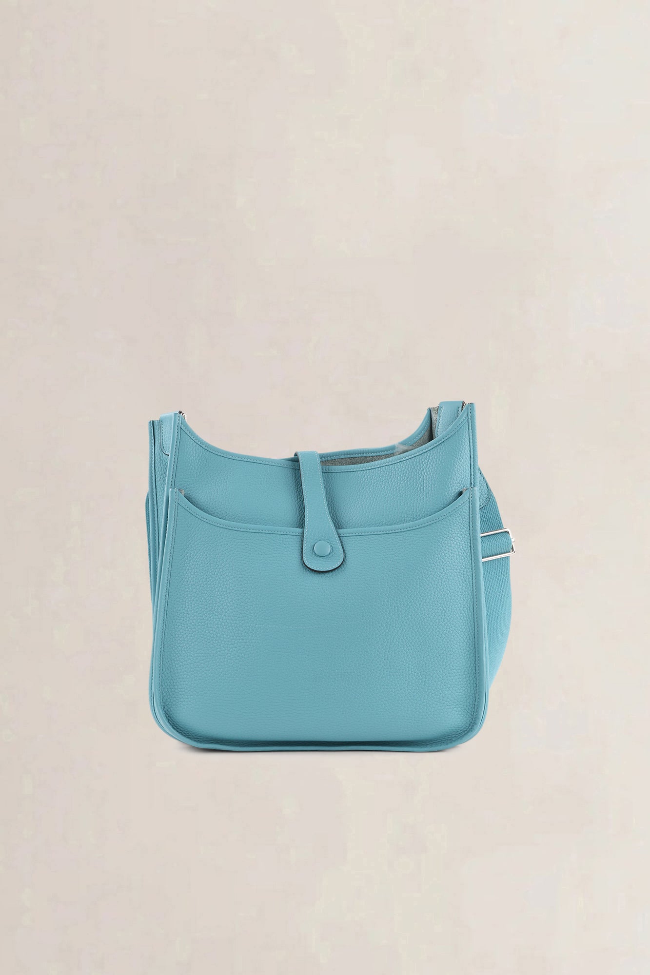 Hermès Blue Togo Evelyne GM Crossbody Bag