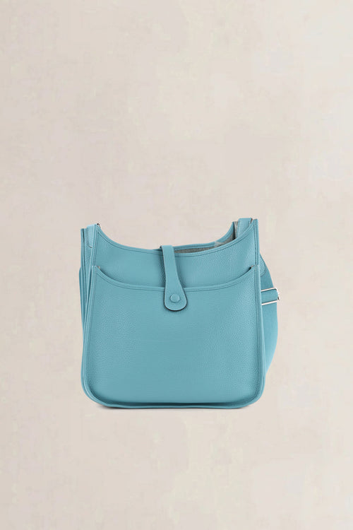 Hermès Blue Togo Evelyne GM Crossbody Bag