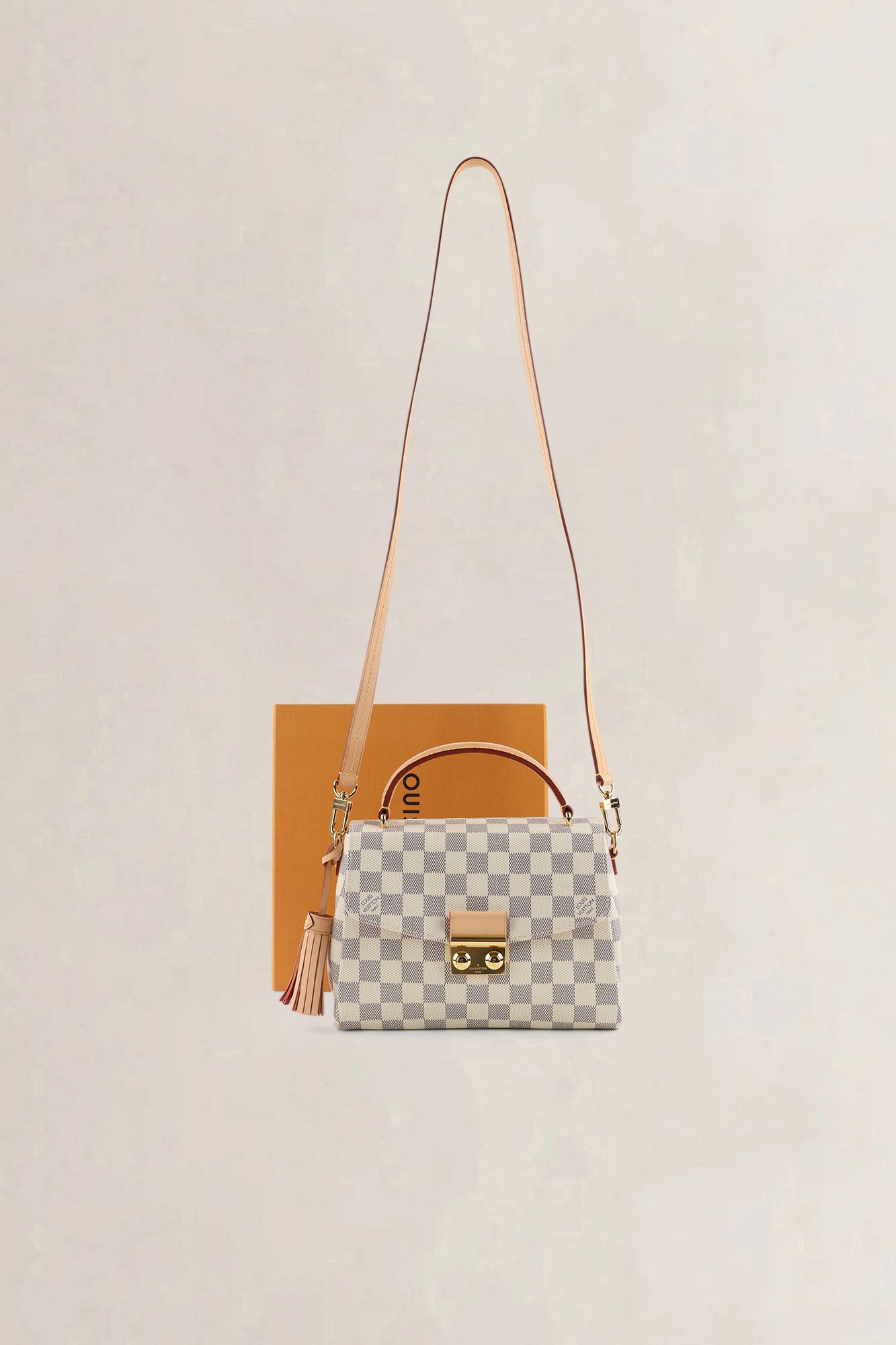 Louis Vuitton Damier Azur Croisette Crossbody Bag
