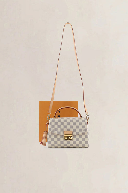 Louis Vuitton Damier Azur Croisette Crossbody Bag