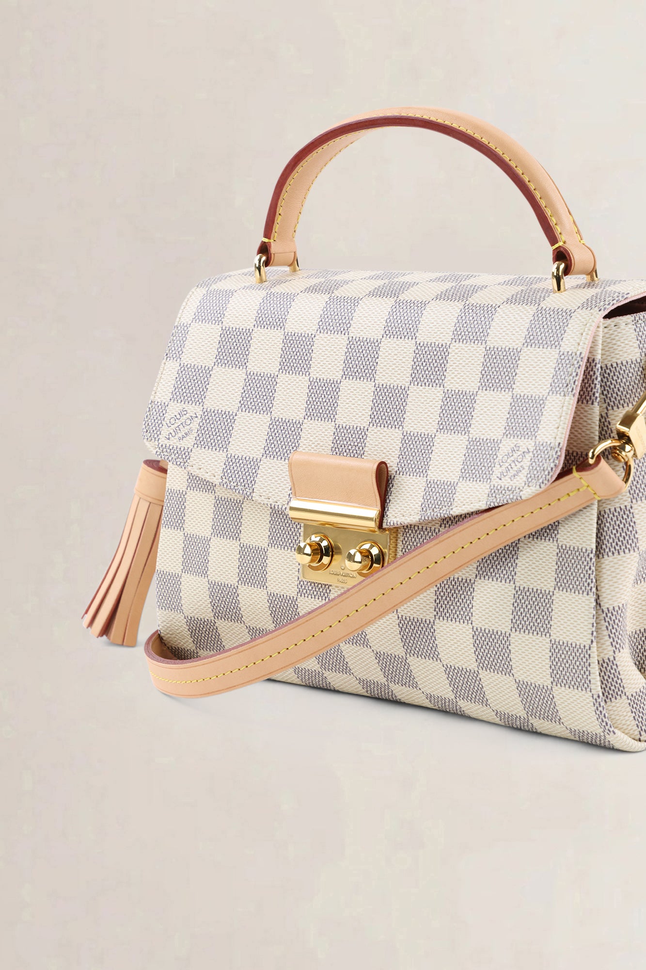 Louis Vuitton Damier Azur Croisette Crossbody Bag