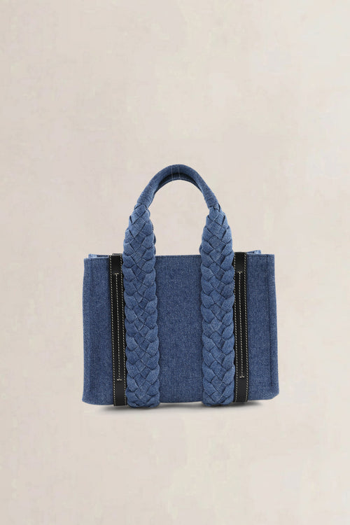 Chloé Denim Woody Small Crossbody Bag
