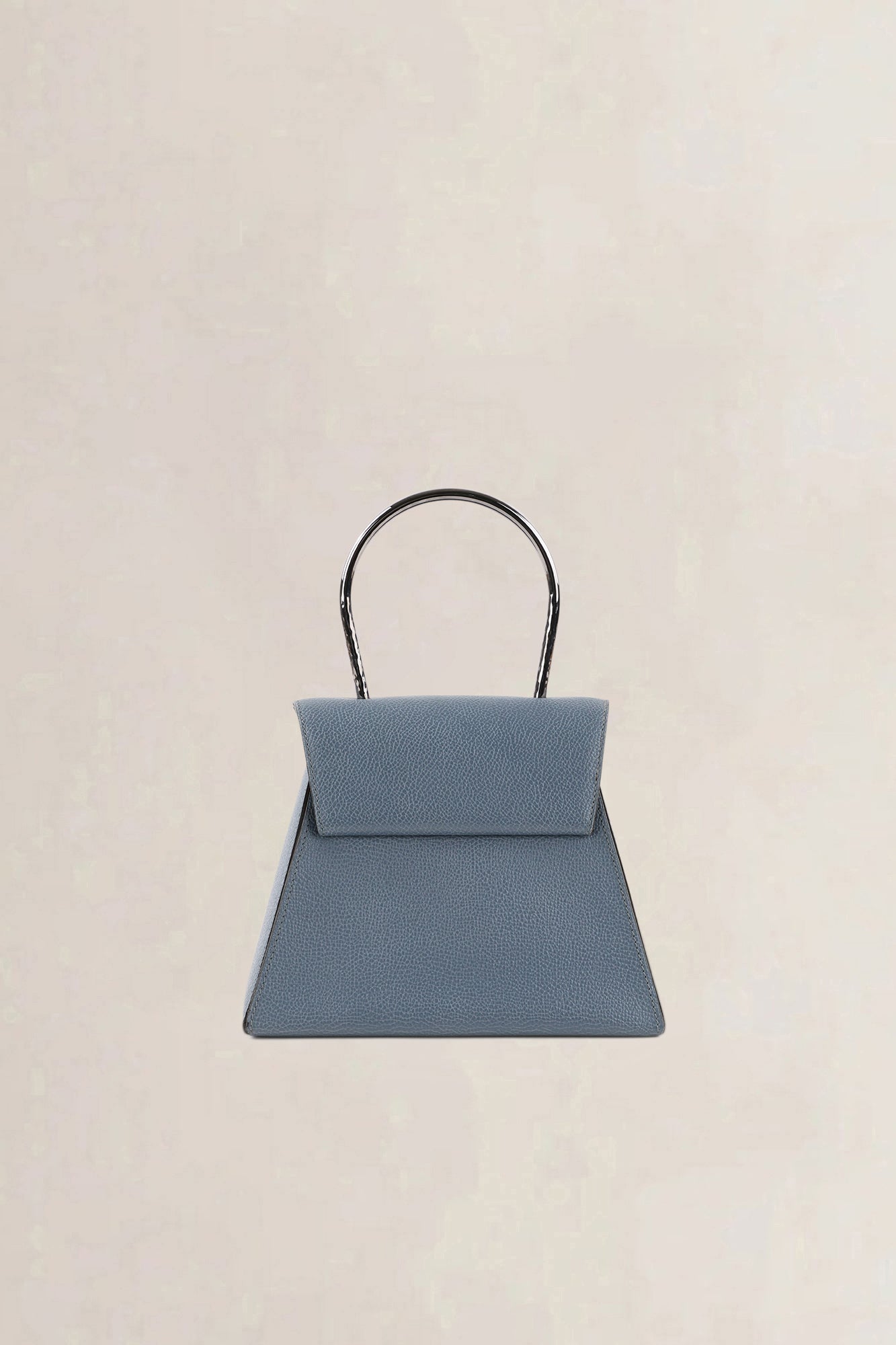 Delvaux Light Blue Jumping Calf Ut Top Handle Bag