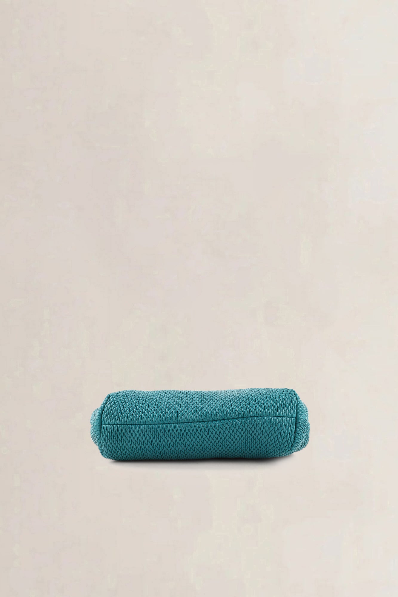 Bottega Veneta Teal Braided "The Point" Crossbody Bag