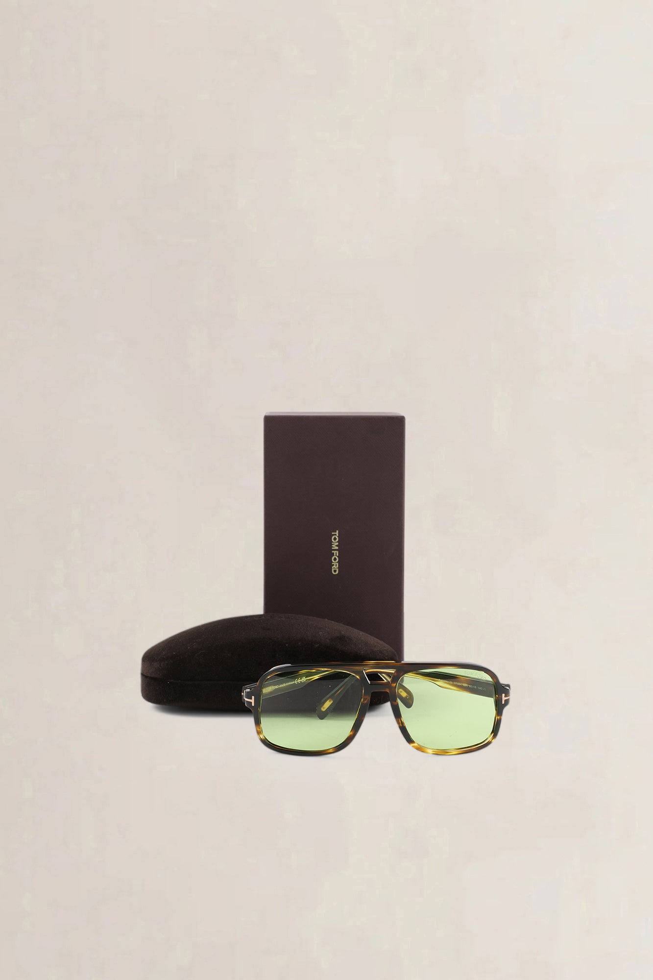 Tom Ford Orange & Black Falconer Sunglasses