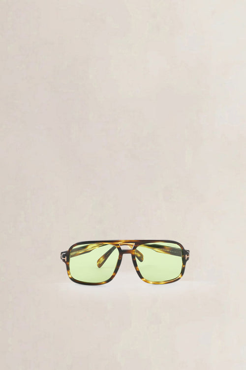 Tom Ford Orange & Black Falconer Sunglasses