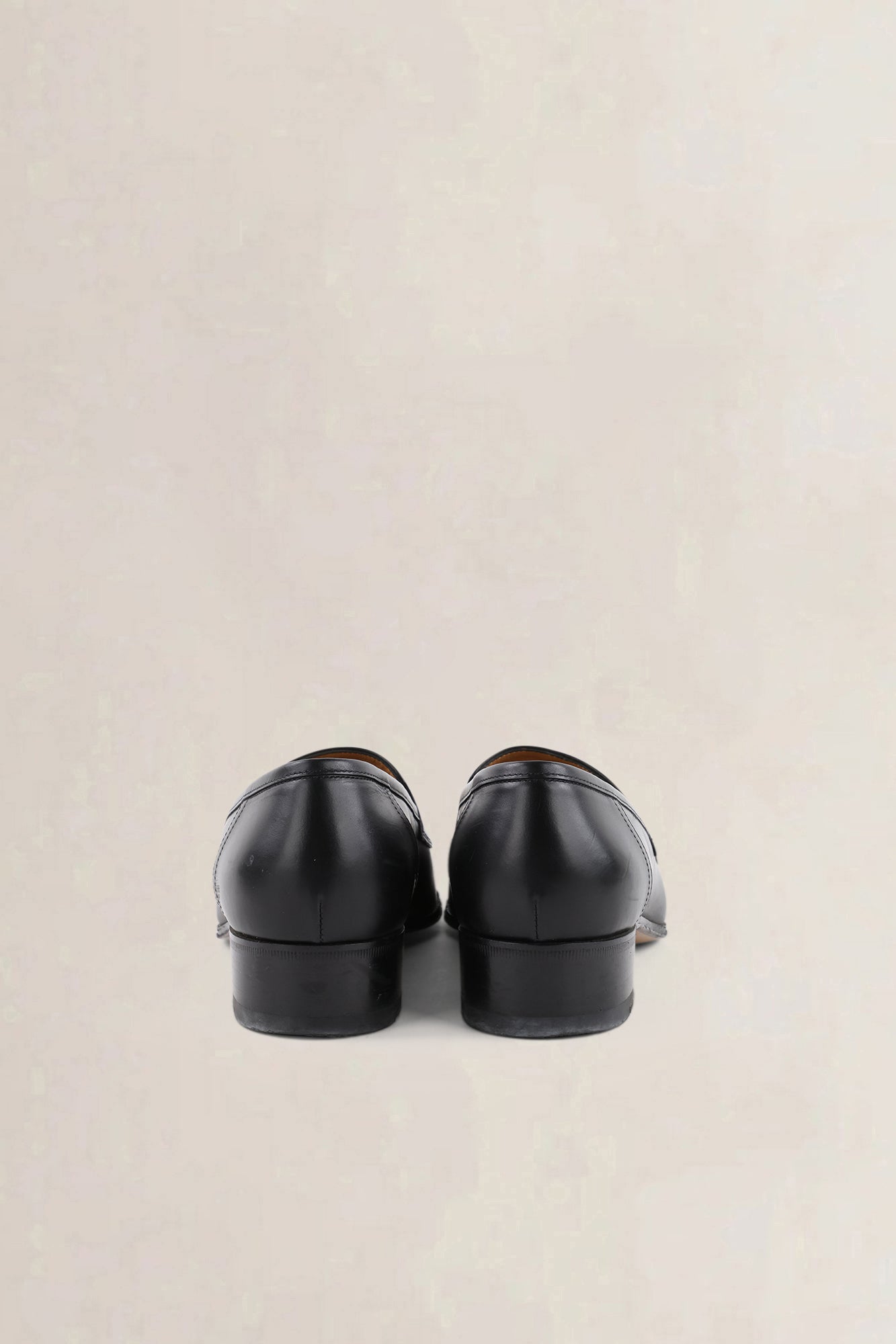 Gucci Black Interlocking G Horsebit Loafers