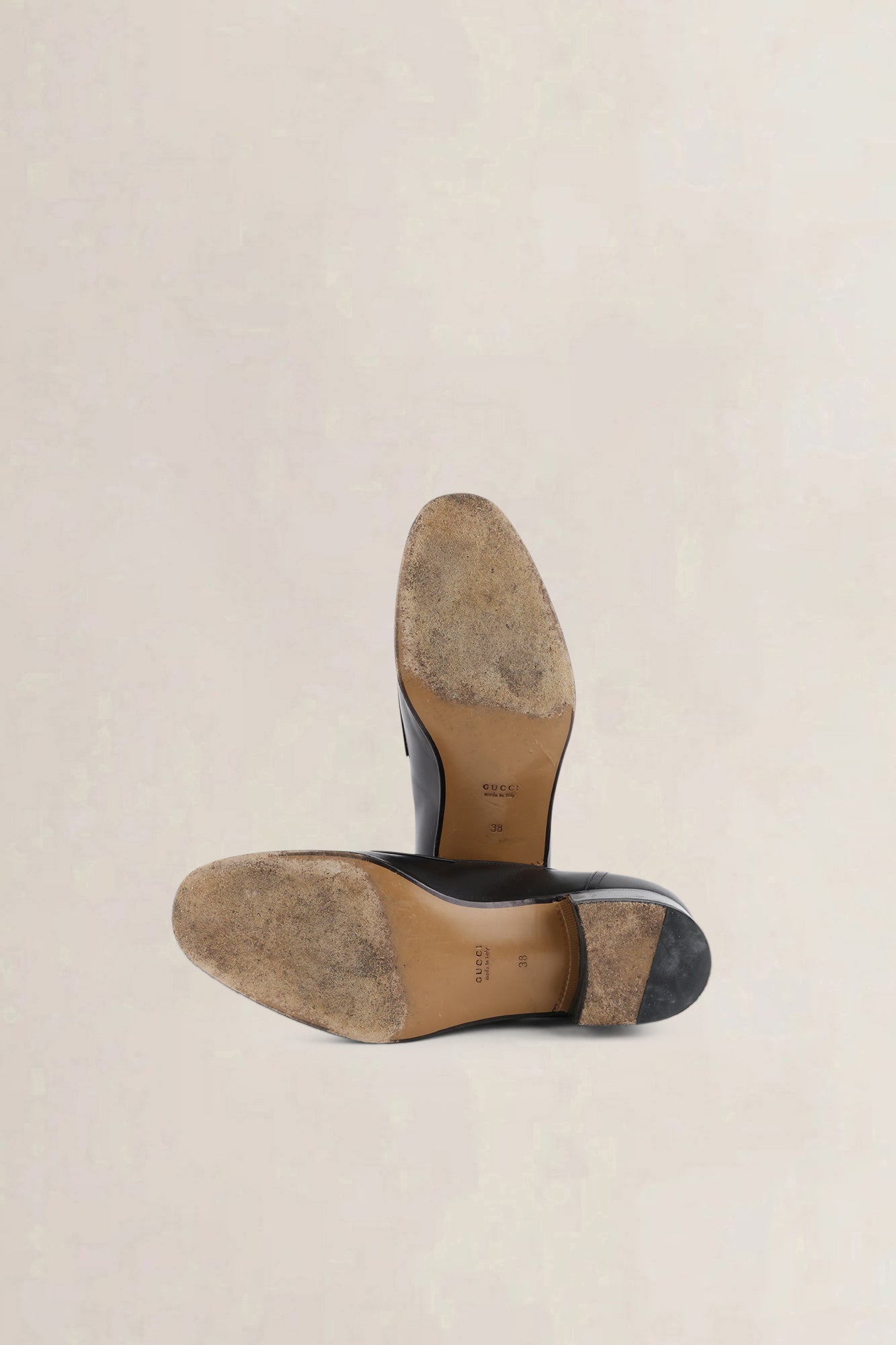 Gucci Black Interlocking G Horsebit Loafers