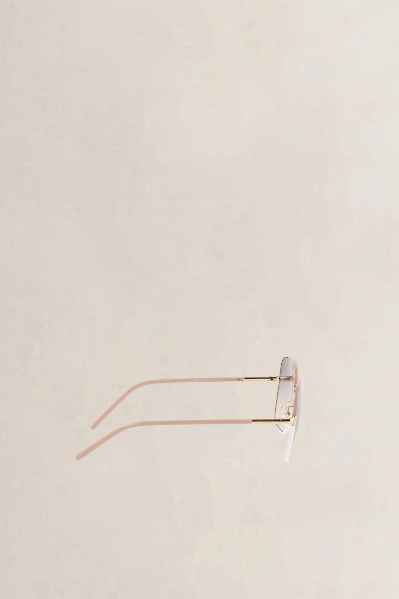Prada White & Pink Square Sunglasses