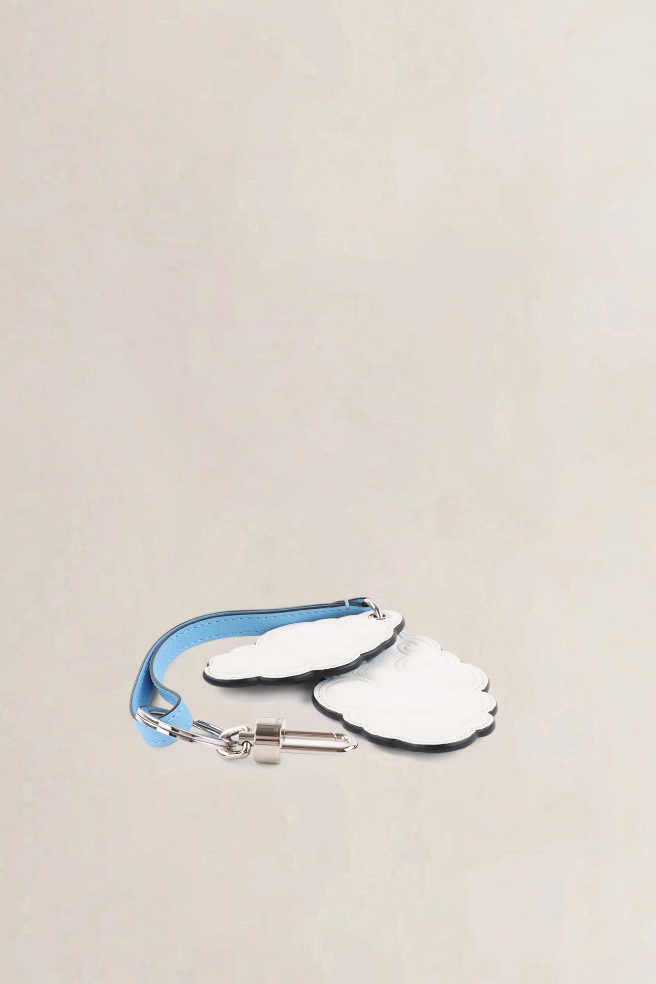 Delvaux Blue "Dans les Nuages" Bag Charm