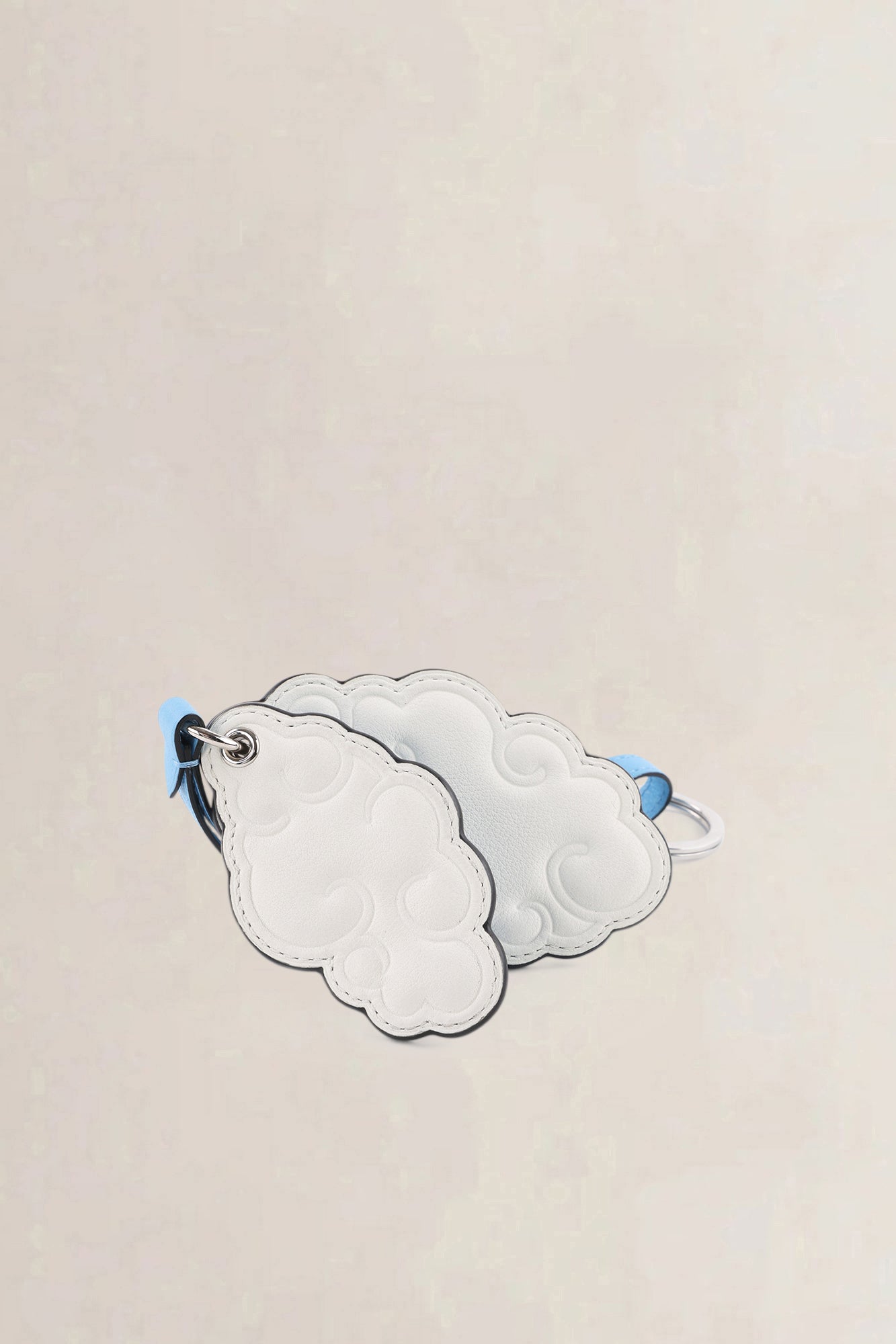 Delvaux Blue "Dans les Nuages" Bag Charm
