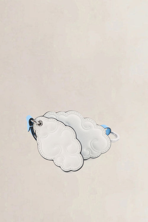 Delvaux Blue "Dans les Nuages" Bag Charm