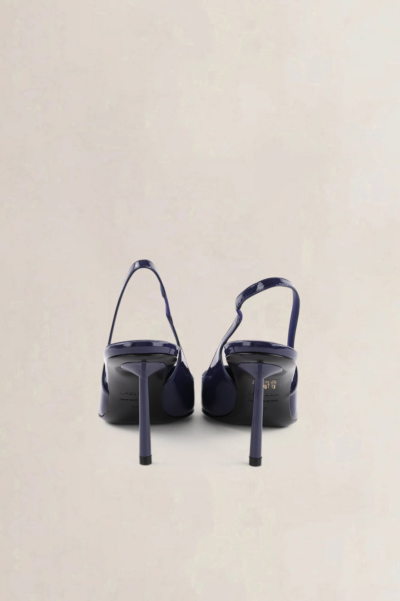 Le Silla Purple Bella Slingback Pumps
