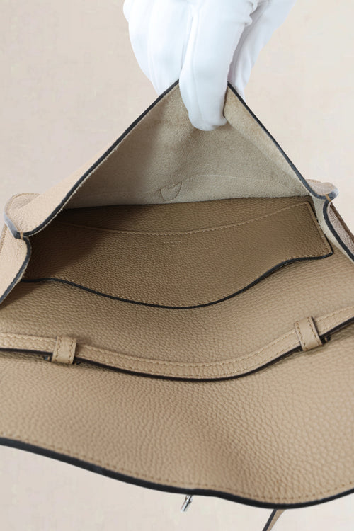 Gucci Light Brown Piston Lock Soft Jackie Crossbody Bag