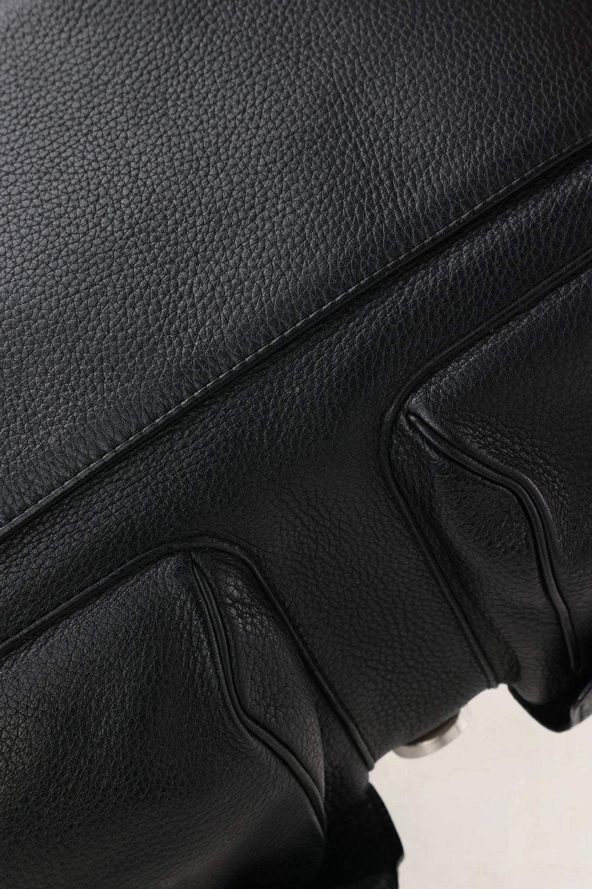 Delvaux Black Coquin Poshes Shoulder Bag