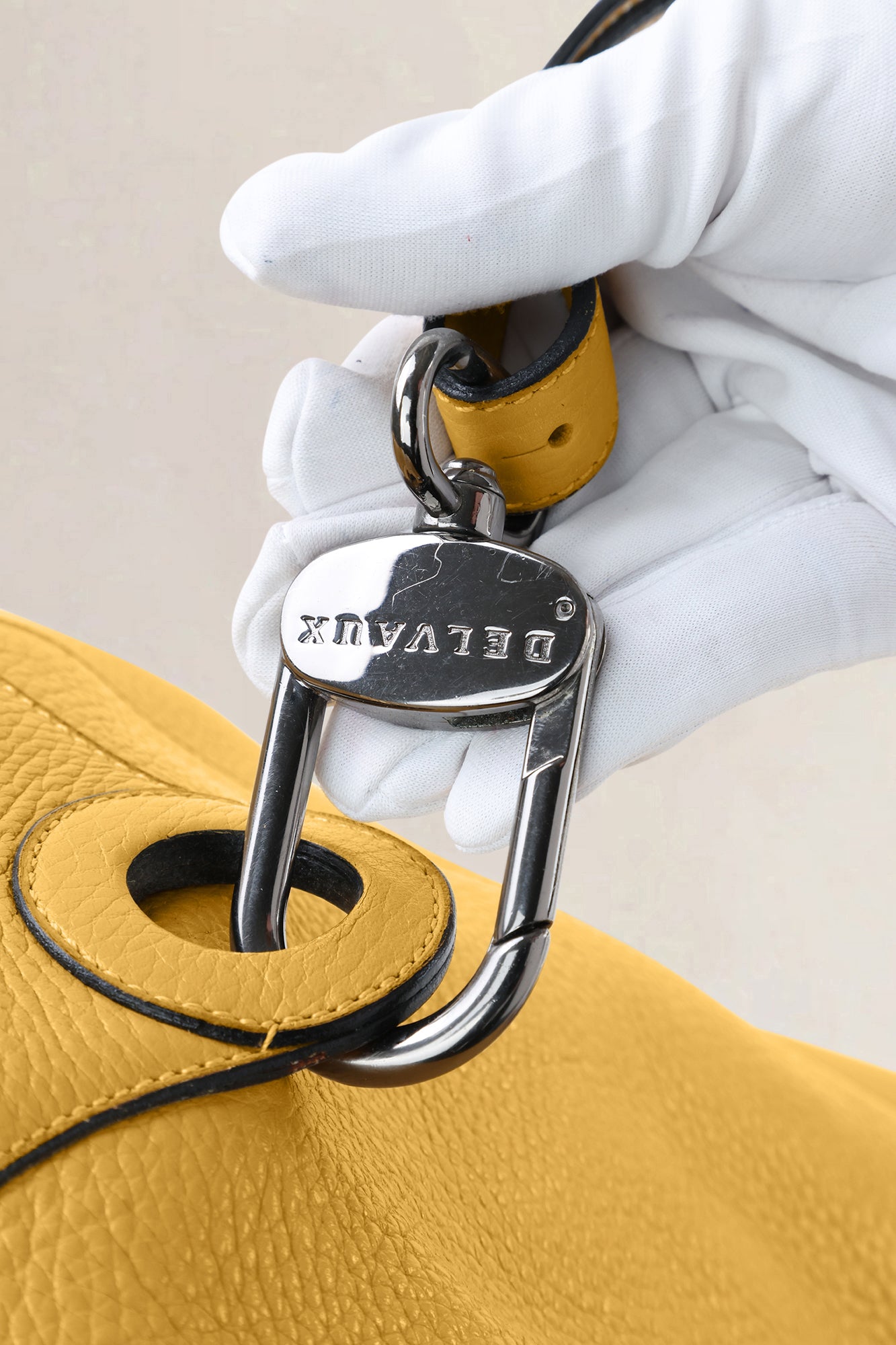 Delvaux L'Olivier yellow — vintage