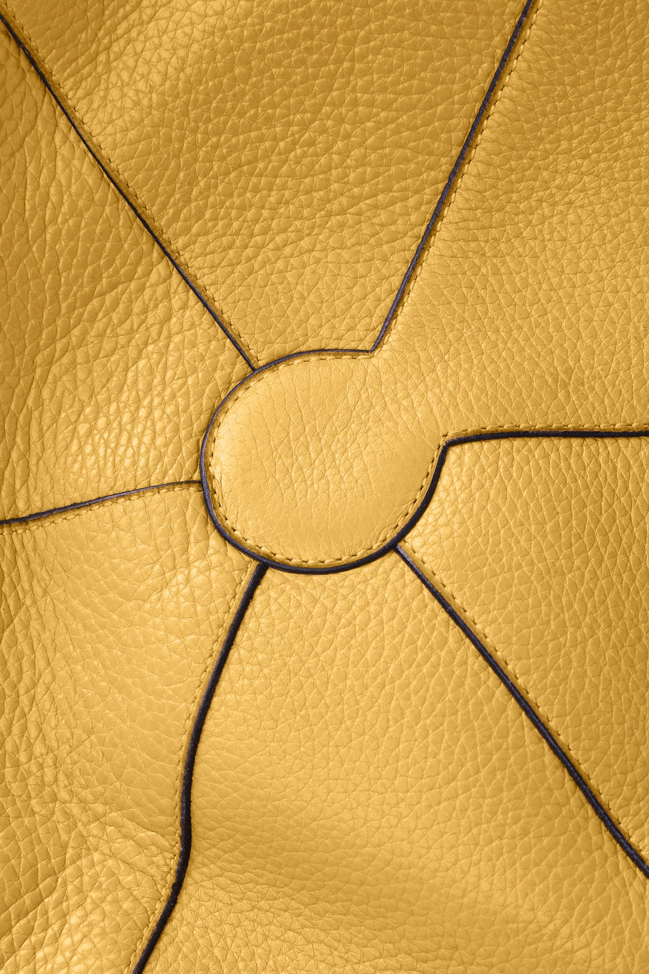Delvaux Yellow L'Olivier Shoulder Bag