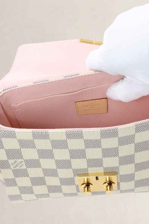 Louis Vuitton Damier Azur Croisette Crossbody Bag