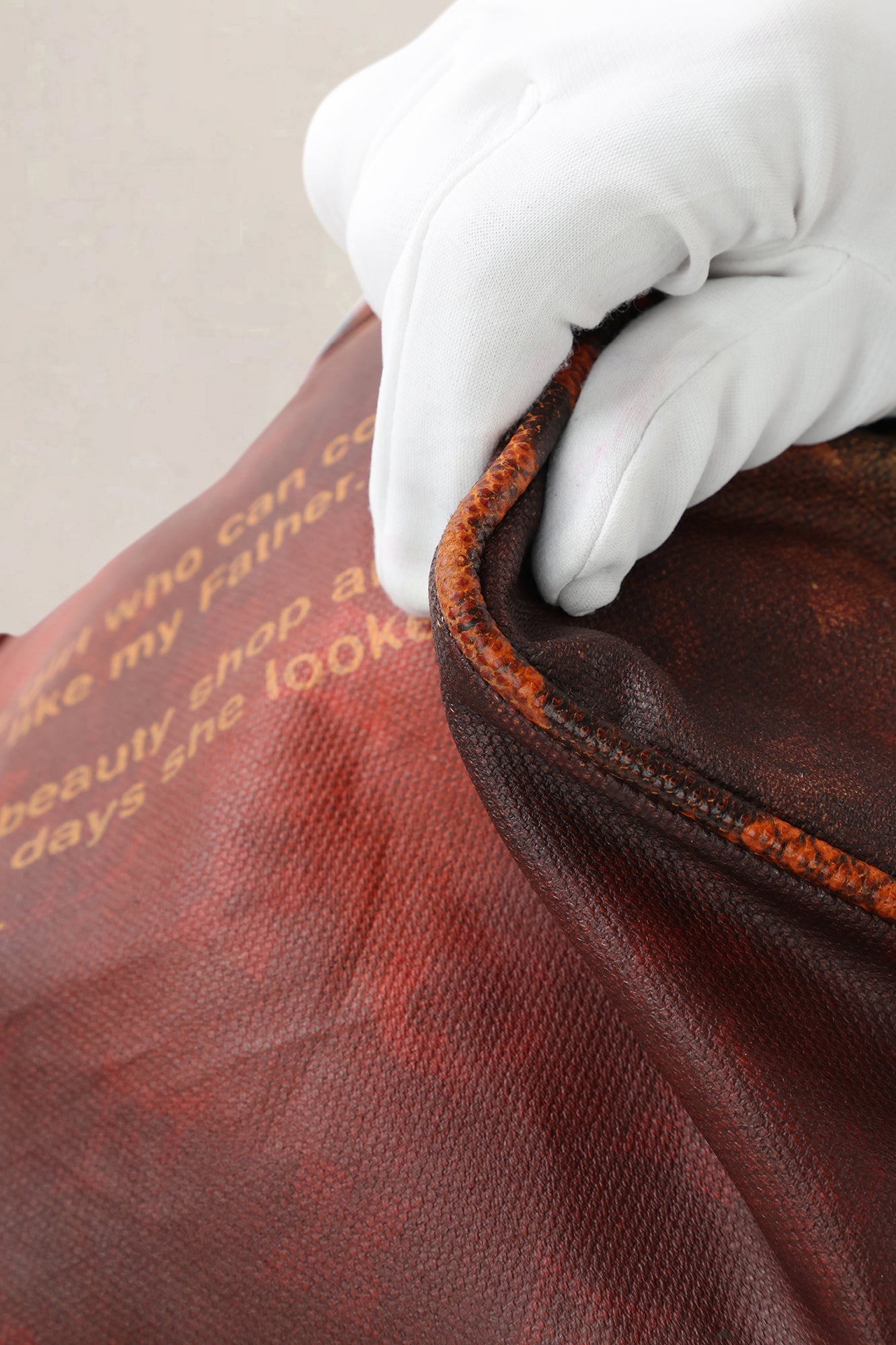 Louis Vuitton x Richard Prince Mancrazy Jokes Top Handle Bag