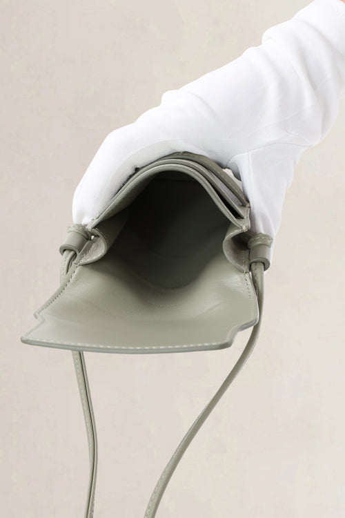 Céline Khaki Phone Pouch Crossbody Bag